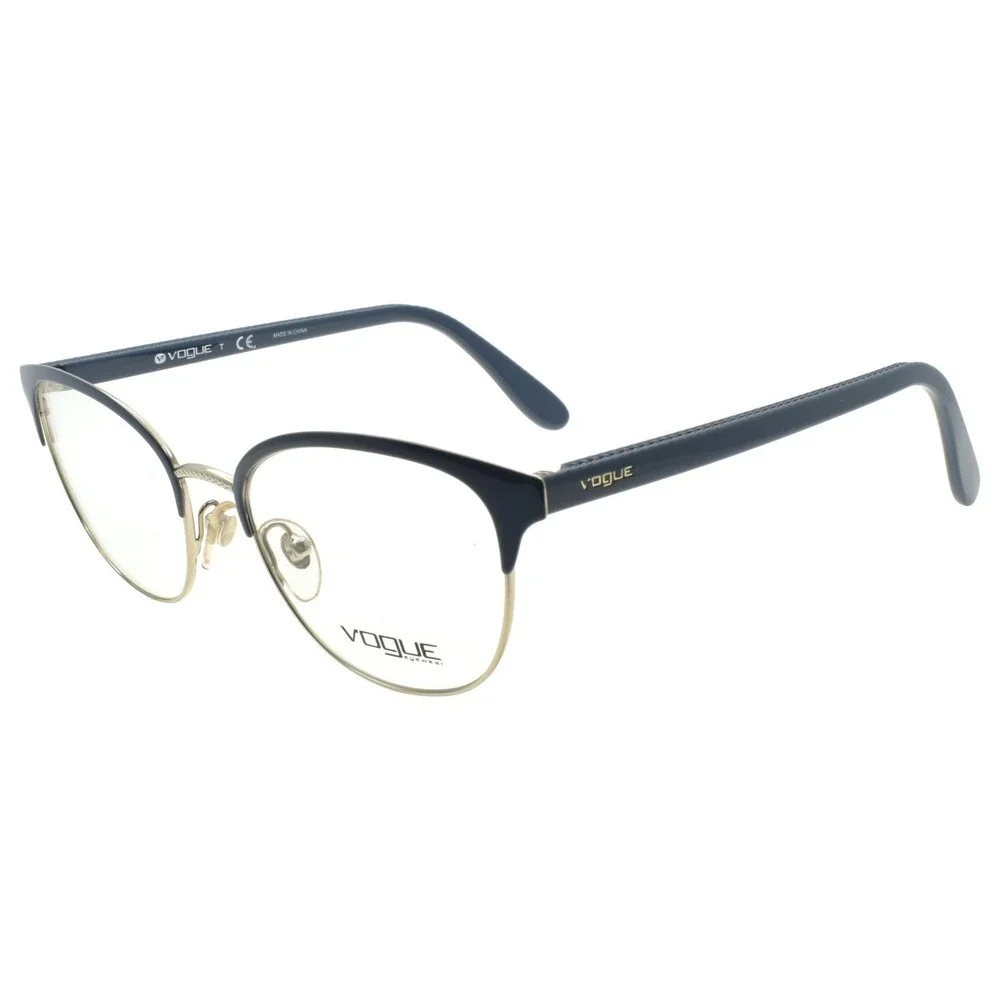 Vogue VO 4088 5082 Women's Eyeglasses Frames 50-18-140 Slate Blue / Silver